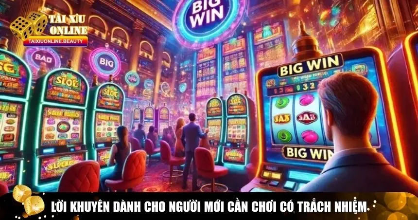 Lời khuyên dành cho người mới cần chơi có trách nhiệm